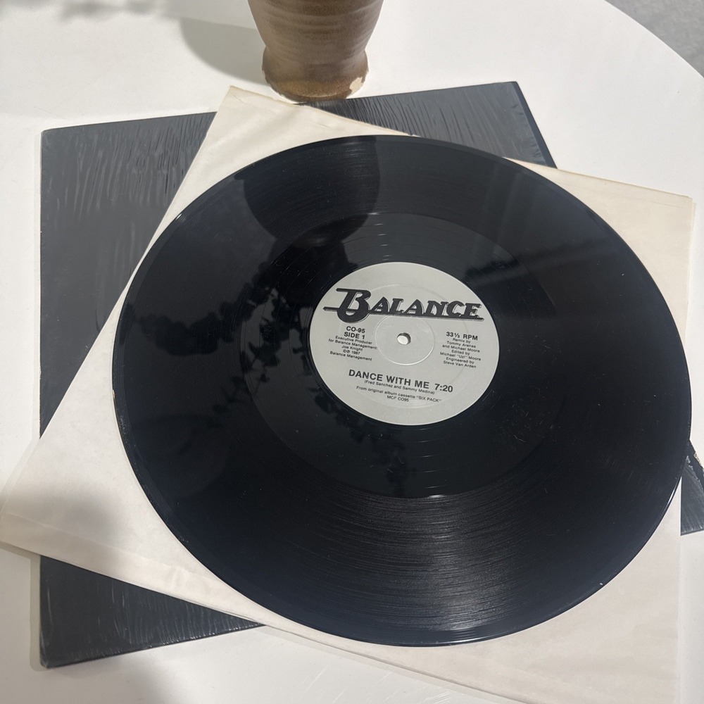 Balance - Dance With Me 1987 Funk Soul Rare Vinyl Record 12" RARE
